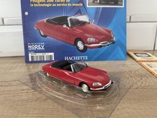 Voiture Miniature 1/43 Citroën DS 21 Cabriolet Norev Hachette 