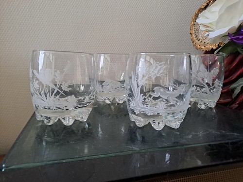 Verres eau whisky - 4, eau/