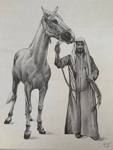 Rare orientalisme desert - orientalisme,