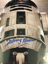 Kenny Baker Signed Autographed 11x14 Photo Star Wars R2-D2 PSA/DNA 