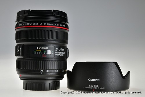 Near mint canon 70mm - 24-70mm, f/4
