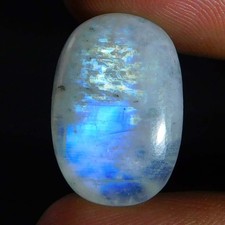Vente en gros 17,30 Cts. Pierre précieuse cabochon ovale en pierre de lune ar...