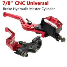 2x Red CNC Aluminum Dirt