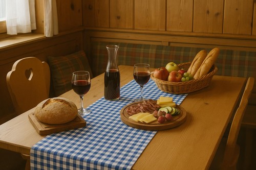 Chemin table campagne 30 - chemin, de