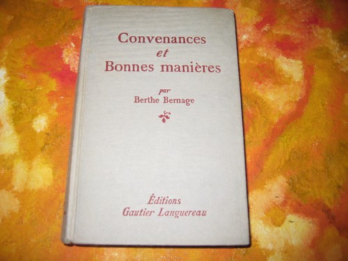 Berthe bernage convenances et - berthe,