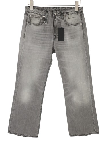 R13 joan jeans droit court - jeans,