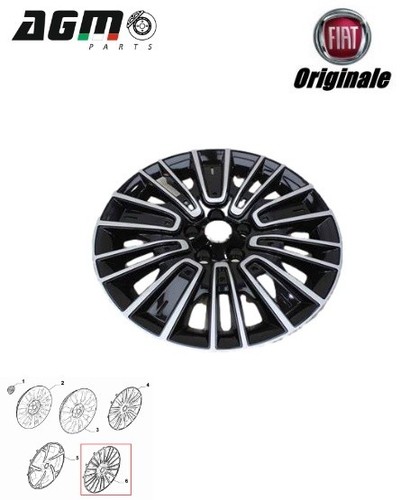 Couvre roue pouces original - 16,