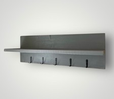 PORTE-MANTEAUX MURAL EN BOIS