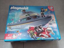 4429 Playmobil : bateau de police vedette garde cote (2007)
