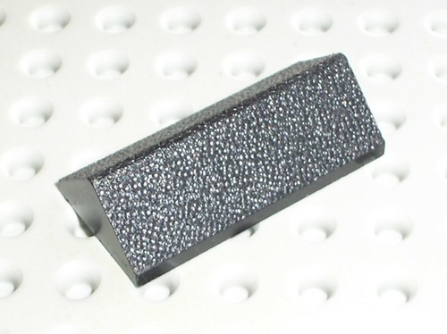 Lego black brick - black, slope