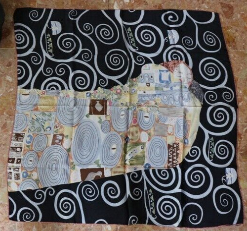 Foulard carré soie decor - de,