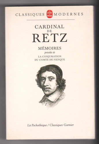 Cardinal retz mémoires - cardinal,