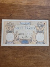 France Billet Ancien 1000