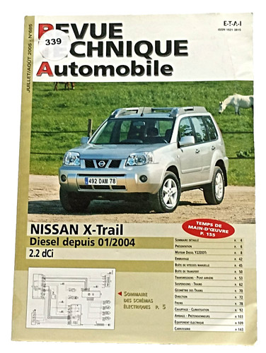Revue technique nissan - technique,