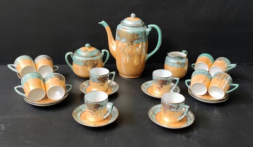 Service the moka - the, porcelaine