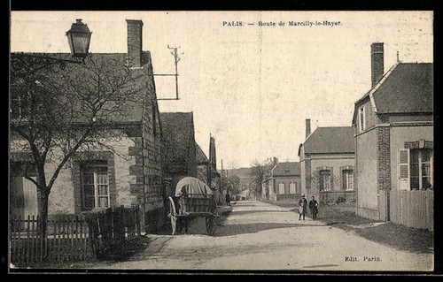 Cpa palis route de - cpa,