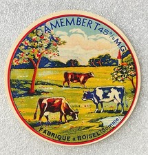 FROMAGE CAMEMBERT ETIQUETTE