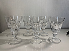 Verre à eau cristal taillé signé St Louis modèle Jersey 14,5 cm plusieurs dispo