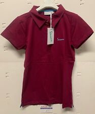 T-Shirt Polo Piaggio Vespa Femme - Bordeaux - Taille M