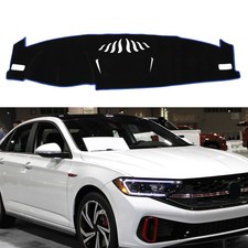 Tapis tableau de bord pour Volkswagen Atlas 2018-2023, polyester, noir bleu