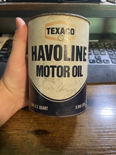 Vintage texaco motor oil can - texaco,