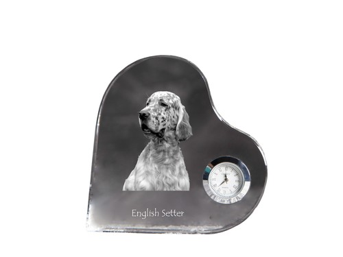 Setter anglais horloge - , en