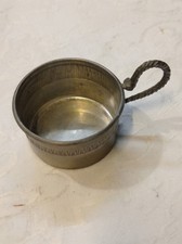 Petite Tasse En Étain 95% Rein Zinn