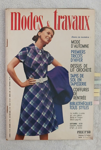 Modes travaux 837 - modes, 9/1970