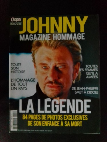 Johnny hallyday magazine oops - johnny,