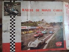 GEGE. CIRCUIT ELECTRIQUE VOITURES RALLYE DE MONTE CARLO. EN BOITE
