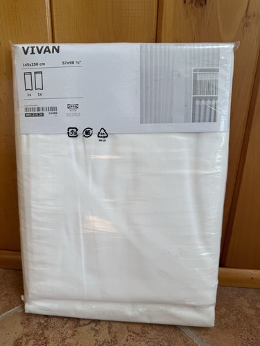 IKEA VIVAN White Sheer