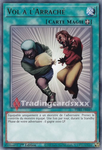 Vol à l - yu-gi-oh!, 'arraché