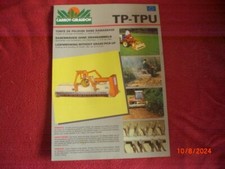 PROSPECTUS    PUBLICITAIRE      TONDO BROYEUSES  CARROY-GIRAUDON  TP - TPU