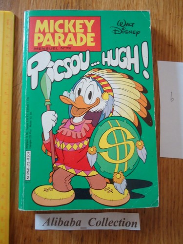 Livre mickey parade 72 - livre,