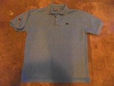 POLO LACOSTE TENNIS MADE IN FRANCE VINTAGE ANNEES 80 100% COTON