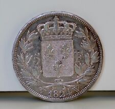 Louis XVIII 5 francs 1824 W TTB