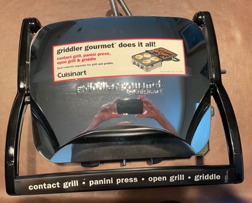 Griddler gourmet cuisinart - griddler, by