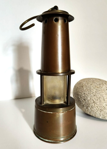 Ancienne lampe mineur - ancienne, de