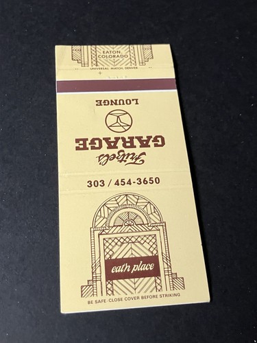 Vintage colorado matchbook - colorado,
