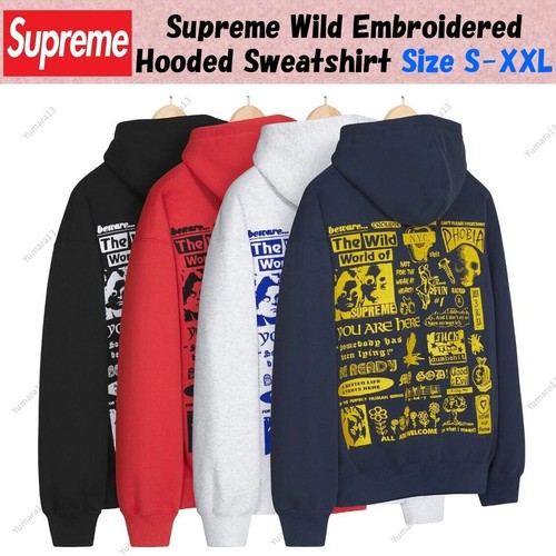 Sweat capuche brodé - sweat, à