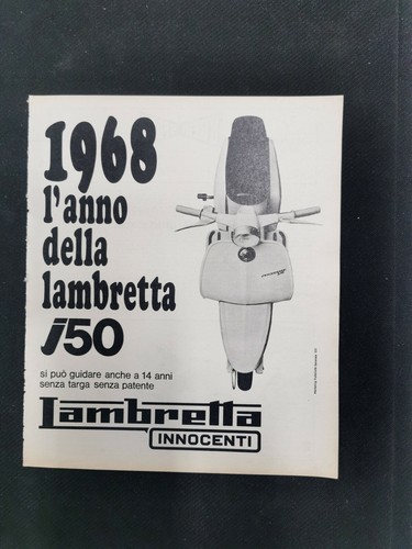 1968 lambretta original - 1968,