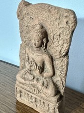 Plaque votive bouddhique en