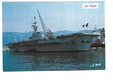MARINE DE GUERRE  PORTE AVIONS FOCH