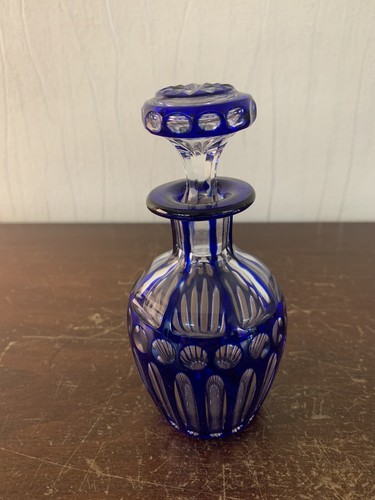 Flacon parfum overlay bleu - à,