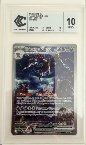Carte pokémon trioxhydre - carte,