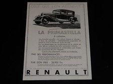 PUBLICITE - RENAULT -