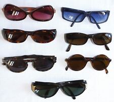 Lot 7 Paires Lunettes De Soleil Vintage GUCCI ROCHAS MIKLI UNGARO GUESS ARMANI..