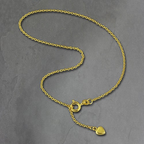 Chaîne cheville or 333 - cheville,