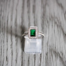 Bague fantaisie argentée