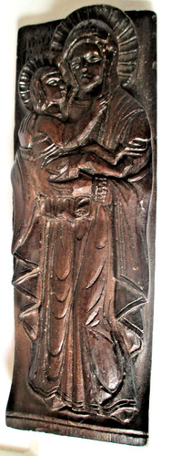 Ancien bas relief - , statuette